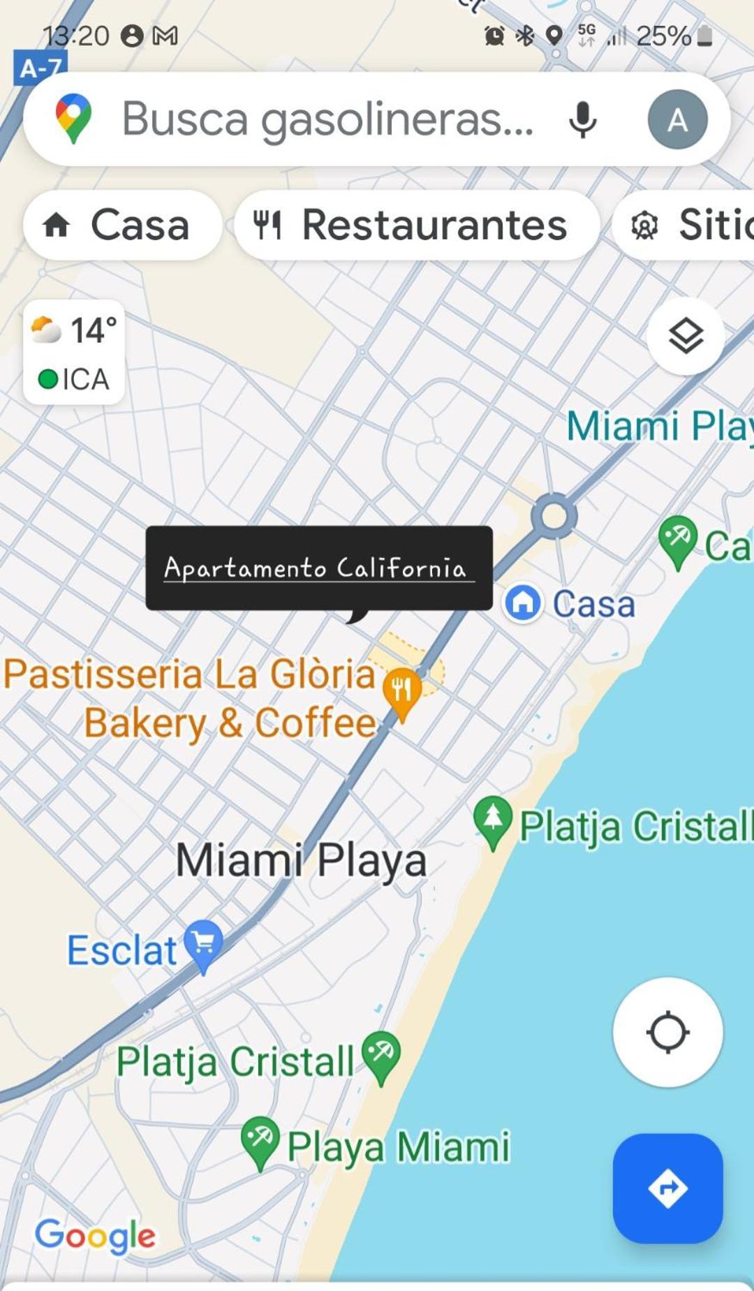 Апартаменты Piso California 3 Aire Acondicionado, Wifi, 4 Camas Миами-Плайя Экстерьер фото